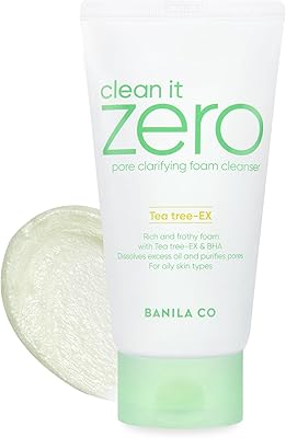 BANILA CO Clean It Zero Pore Clarifying Foam Cleanser 5.07oz