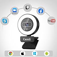 Camii 4K Webcam with Light — image 8