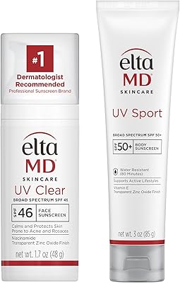 EltaMD Face and Body Zinc Oxide Sunscreen SPF 50, 4.7oz