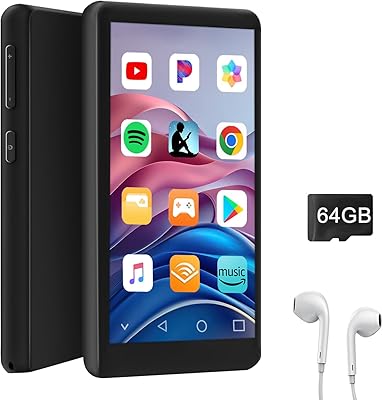 Kiisda M31 96GB MP3 Player with Bluetooth and WiFi