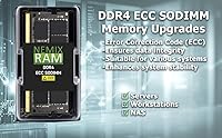 NEMIX RAM 32GB DDR4 2666MHz ECC SODIMM Kit — image 4