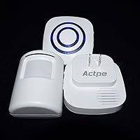 Actpe Motion Sensor Door Chime with PIR Sensor and Plug-in Receiver — image 7