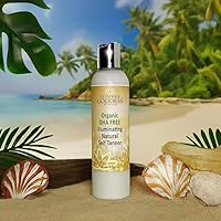 Glimmer Goddess Organic DHA Free Self Tanner 8oz — image 5
