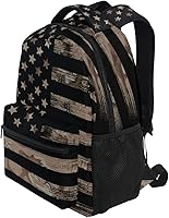 ALAZA American USA Flag Desert Camouflage Backpack — image 3