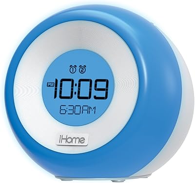 iHome iM29SC Color Changing Dual Alarm FM Clock Radio
