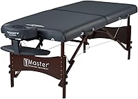 Master Massage Newport Portable Massage Table, Royal Blue, 30″ — image 1
