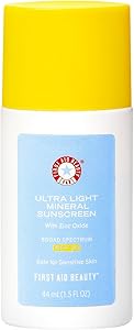 First Aid Beauty Weightless Liquid Mineral Sunscreen SPF 30 1.5oz Review