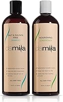 Damila Salt & Sulfate Free Shampoo & Conditioner Set, 16.9 Fl Oz — image 1