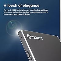 Transcend StoreJet 25C3N 2TB Portable External Hard Drive — image 4