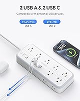 NTONPOWER 25 FT Extension Cord with 14 Outlets and 4 USB Ports — image 6