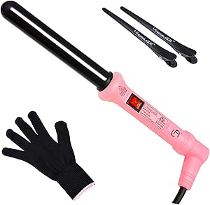 Le Angelique 1-Inch Ceramic Curling Wand Pink Review