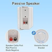 STUDIOFINIX HOS-501W-DE 5.25 Inch Passive Wall Mount Speakers — image 2