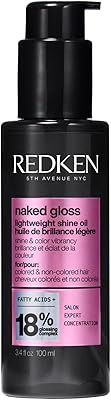 Redken Naked Gloss Shine Hair Oil 3.38oz