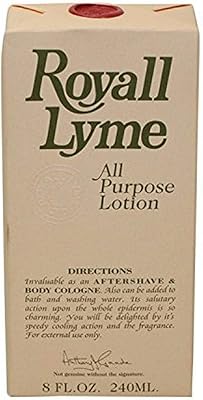 Royall Lyme Aftershave Lotion Cologne for Men, 8 Oz.