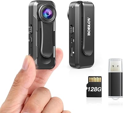 BOBLOV W1 1080P Body Camera 32GB