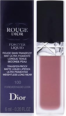 Dior Rouge Forever Liquid Matte Lipstick - 100 Forever Nude Look 0.2oz