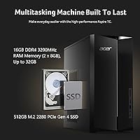 Acer Aspire TC-1780-UR11 Desktop, 13th Gen Intel Core i5, 16GB RAM, 512GB SSD — image 3