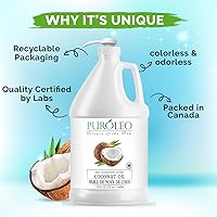 PUROLEO Fractionated Coconut Oil 128 Fl Oz — image 5