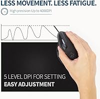 DeLUX Seeker M618XSU Wired Ergonomic Vertical Mouse — image 4