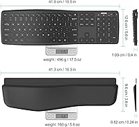 Arteck Bluetooth Universal Wave Keyboard — image 6