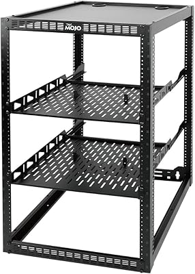 Tecmojo 20U Open Frame Network Rack