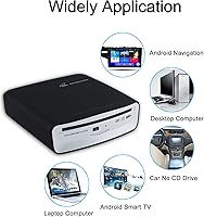 Ploveyy PLCZ316 Portable CD Player for Car with USB & AUX Port — image 2