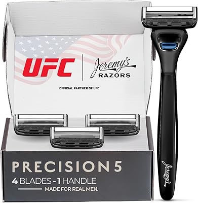 Jeremy's Razors Precision 5 Blade Razor Kit