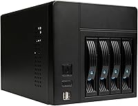 AUDHEID K3 Mini-ITX NAS PC Chassis — image 1