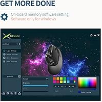 DeLUX Seeker M618XSU Wired Ergonomic Vertical Mouse — image 5