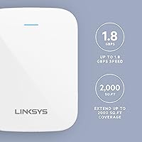 Linksys RE7310 WiFi 6 Range Extender — image 2