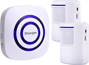 Shaogax Motion Sensor Alarm System with 2 PIR Sensors
