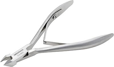 Tweezerman Professional Stainless Steel Rockhard Cuticle Nipper 1/2 Jaw