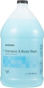 McKesson Body Wash and Shampoo 1 Gallon Summer Rain Scent Review