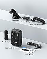 BOBLOV KJ23Pro 256GB Body Camera — image 8