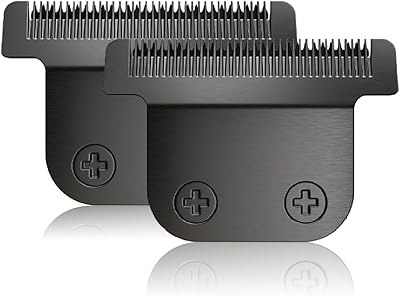 Cosyonall Black T-Blade Detachable Replacement Blades (2 Count)