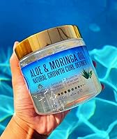 Nefertiti's Secrets Aloe Vera & Moringa Oil Curl Definer Gel 16oz — image 2