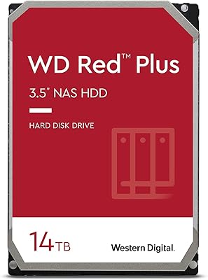 Western Digital 14TB WD Red Plus NAS Internal Hard Drive