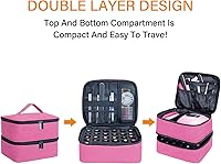 UOZL Nail Polish Organizer - Wine — image 6