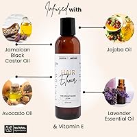 BASK & LATHER Elixir Hair Strengthening Oil 4oz — image 4