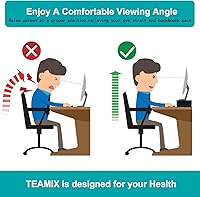 TEAMIX 2 Tiers Desktop Monitor Stand Riser — image 7