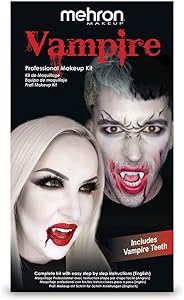 Mehron Makeup Premium Vampire Character Kit Review