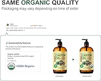 Yoken EWG Verified Castor Oil 32oz with Pump — image 2