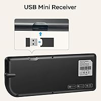 Miritz K808 Ultra-Thin Mini Keyboard with Touchpad — image 6