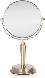 Zadro Anaheim 8.75″ Round Non-Lighted Makeup Mirror 5X/1X Magnification Review