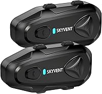 SKYVENT Q4 Motorcycle Bluetooth Communication System — image 1