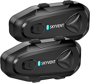 SKYVENT Q4 Motorcycle Bluetooth Communication System Review