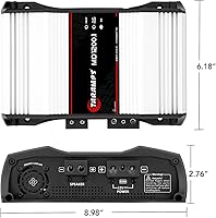 Taramp's MD 1200.1 1-Channel 1200W RMS Car Audio Amplifier — image 6