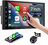 Haudio 7-inch Wireless Double Din Car Stereo with CarPlay & Android Auto — image 1