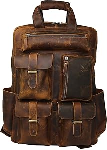 Jaald Leather Laptop Backpack Brahma 17.3-inch Review