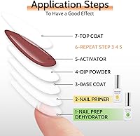 Lavender Violets 94 PCS Dip Powder Nail Kit Starter - Absolute Autumn — image 7